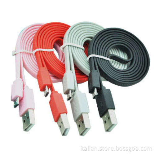 Flat Noodle TPE Cable for Samsung HTCNew